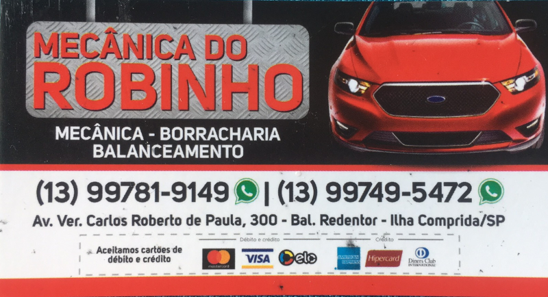 Mecânica do Robinho Ilha Comprida SP